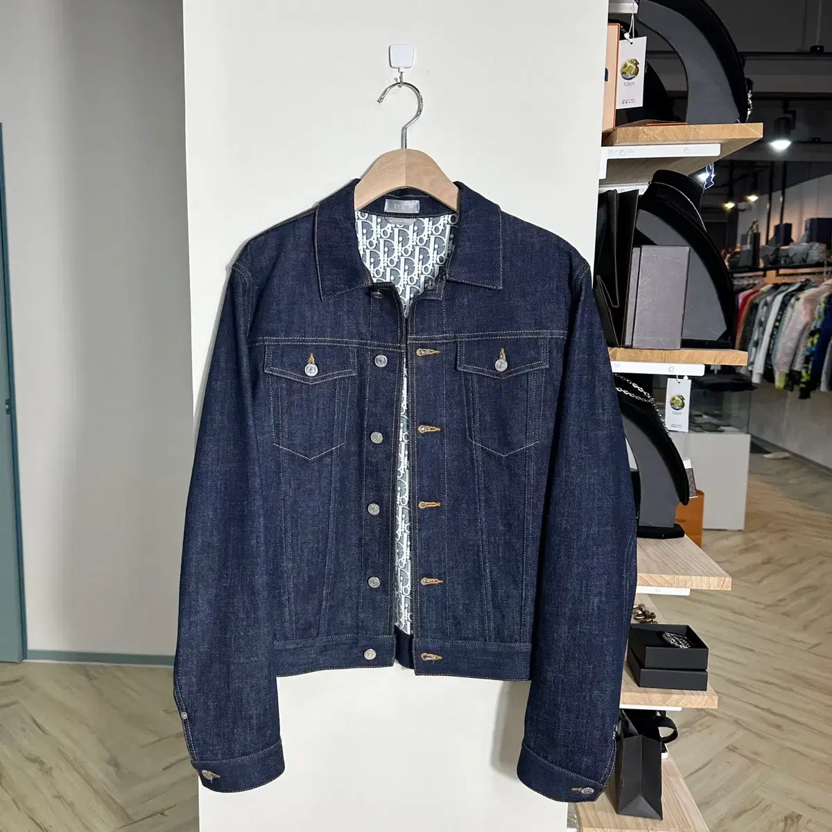 Dior Oblique Denim Jeans Jacket