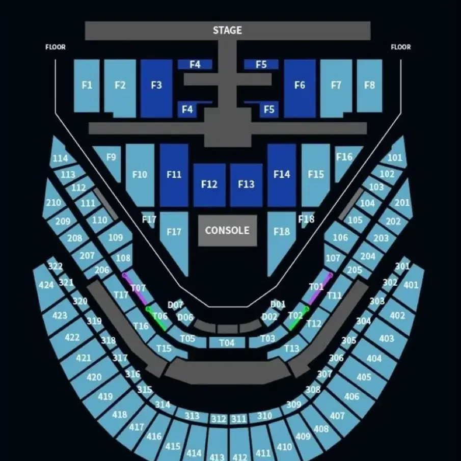 127 서울콘서트 첫콘 1층 114구역 양도 티포 23