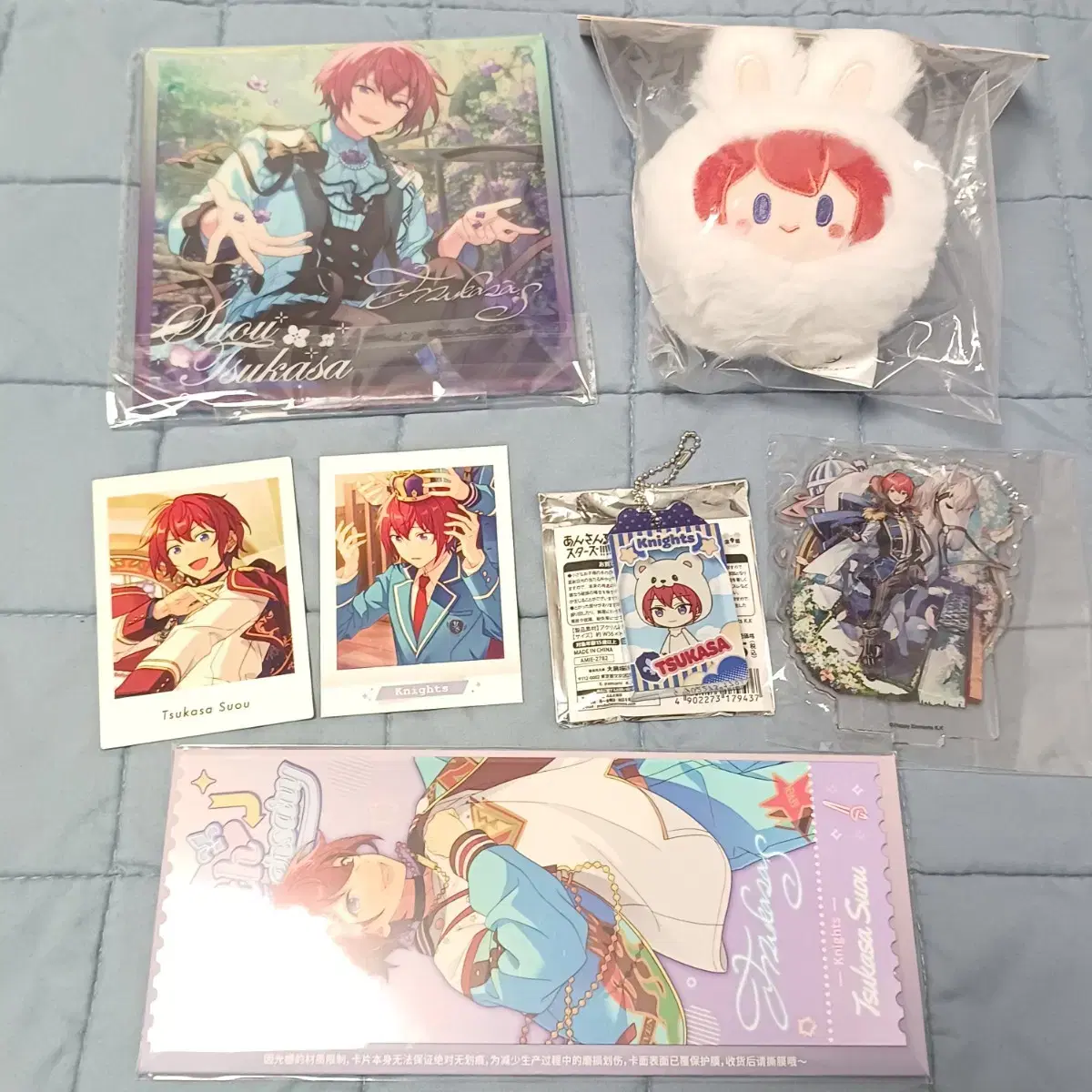 Anstar Knights Suou Tsukasa TapTapTapBunny IdolAcrylic Toybox Raspiricolabo