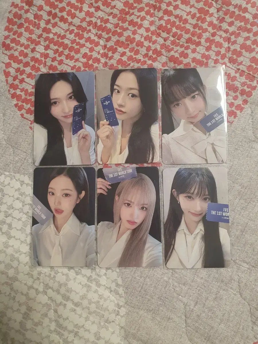 Ive cinema pop up MD photoset photocard sells