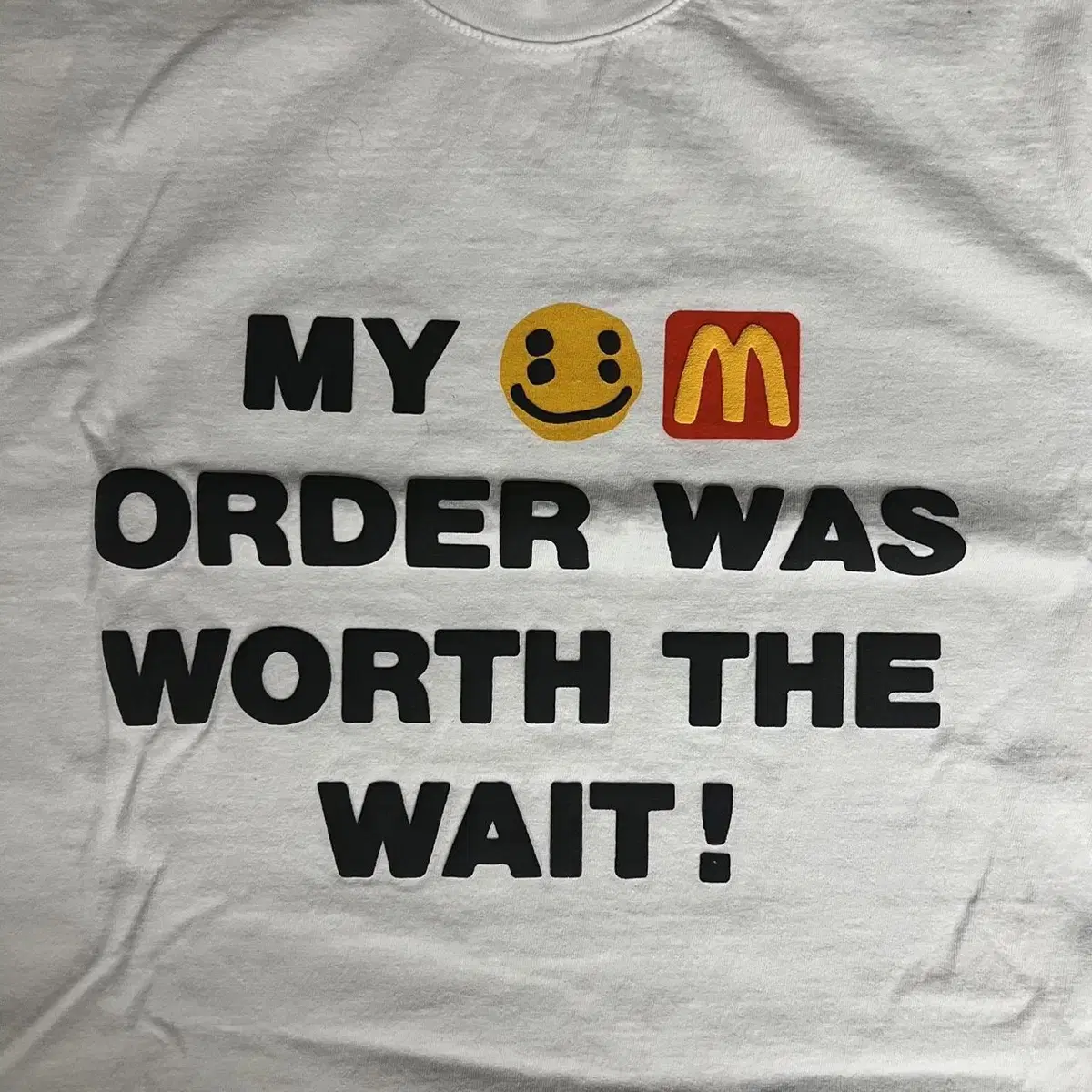 Cpfm x mcdonalds white t-shirt