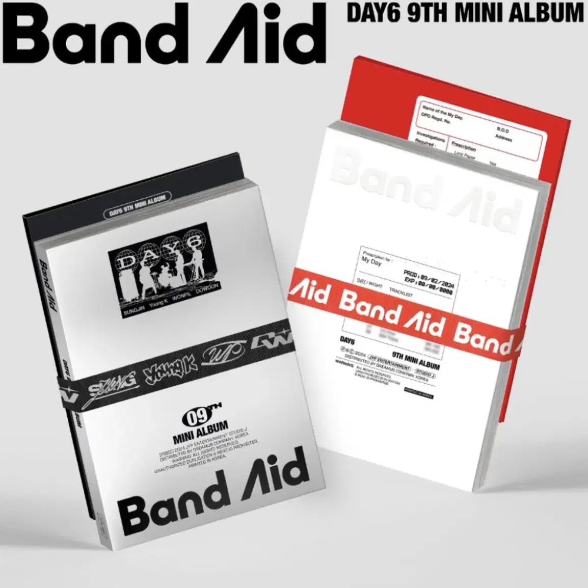 Band Aid앨범 미개봉(럭드포카증정)