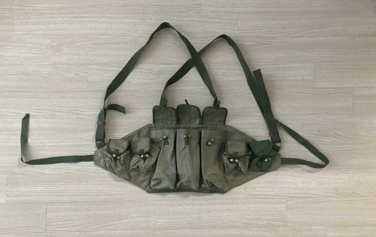 I'm selling an old school chest rig for AK magazines.