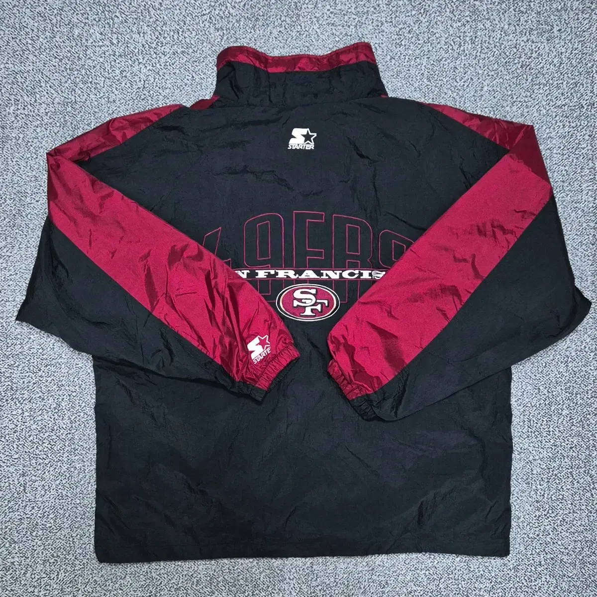 STARTER NFL Starter San Francisco Nylon Windbreaker