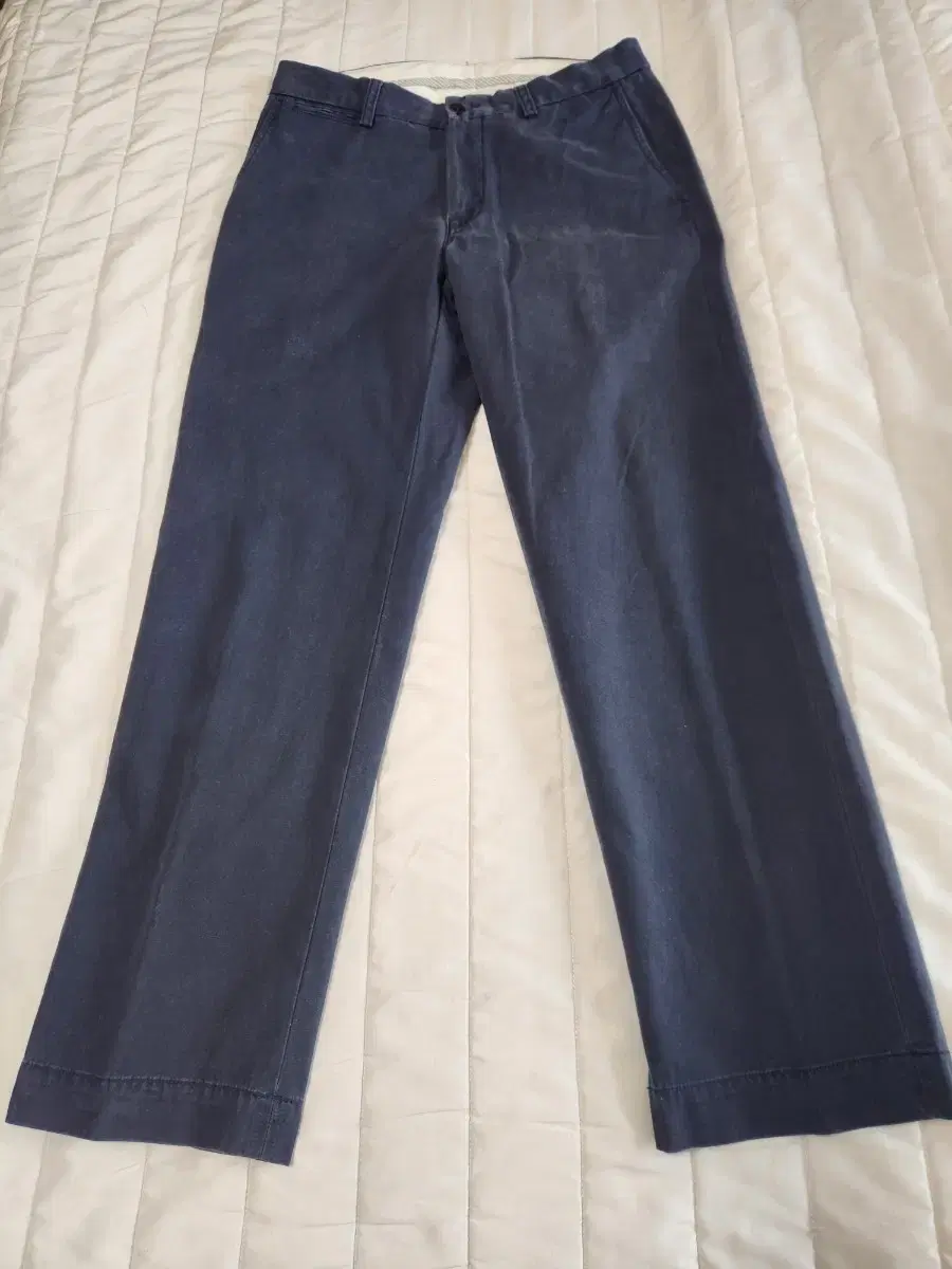 Polo Chino Trousers Classic Fit Navy [W31 L30]