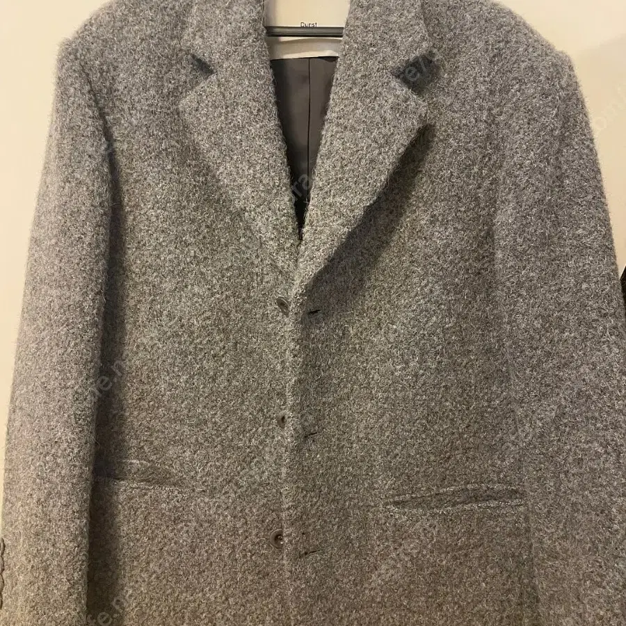 던스트 부클 재킷 UNISEX 3 BUTTON BOUCLE WOOL JA