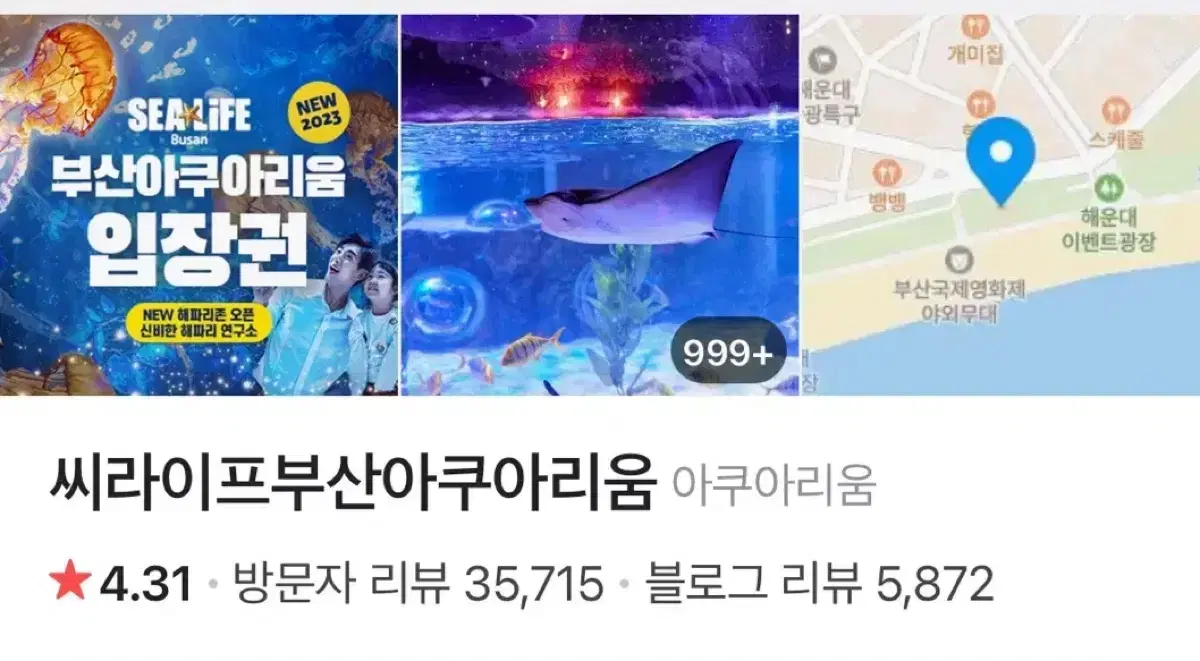 부산 아쿠아리움 입장권