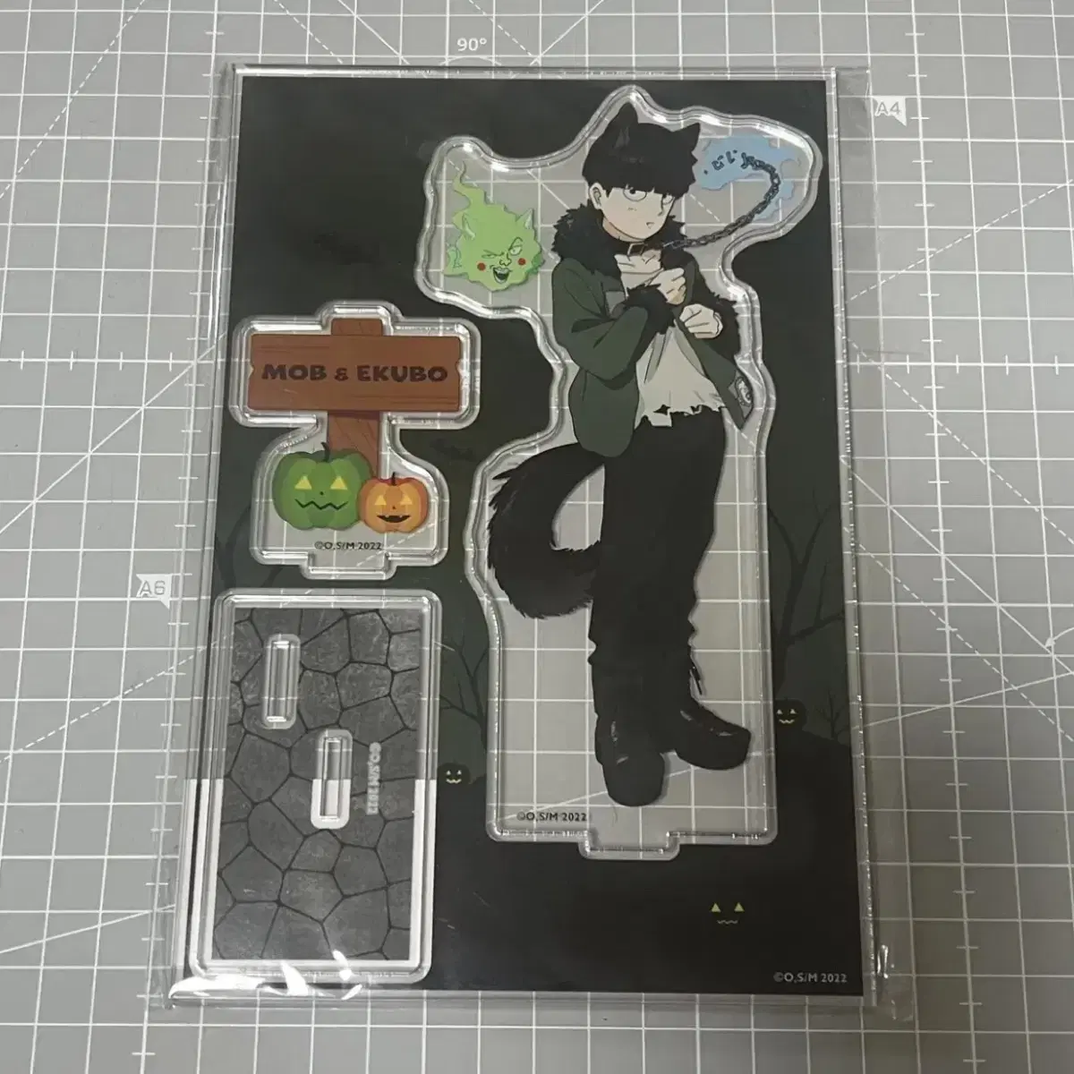 Unsealed) Mob Saiko Halloween acrylic Mob Kageyama Shigeo