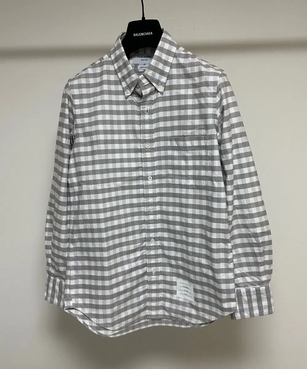 [95] Thom Browne Men's Check Shirt