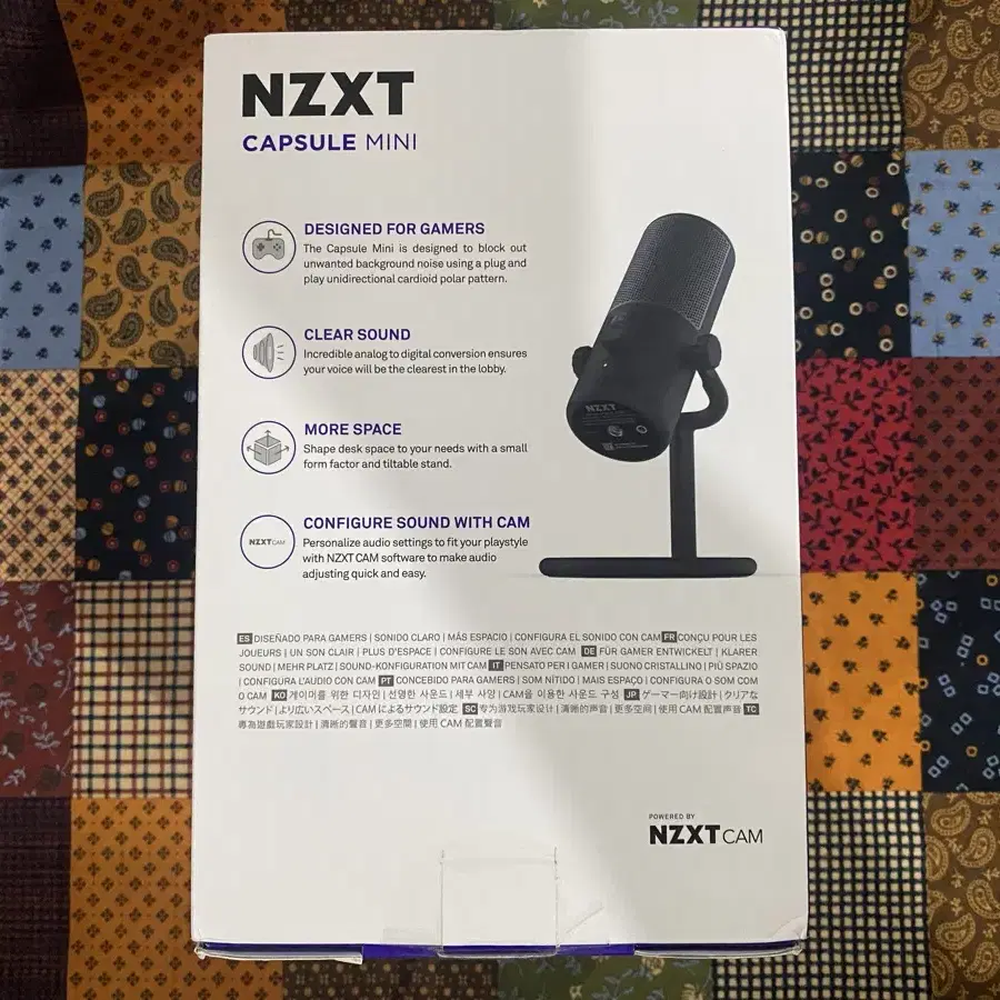 NZXT 캡슐 미니 블랙 미개봉