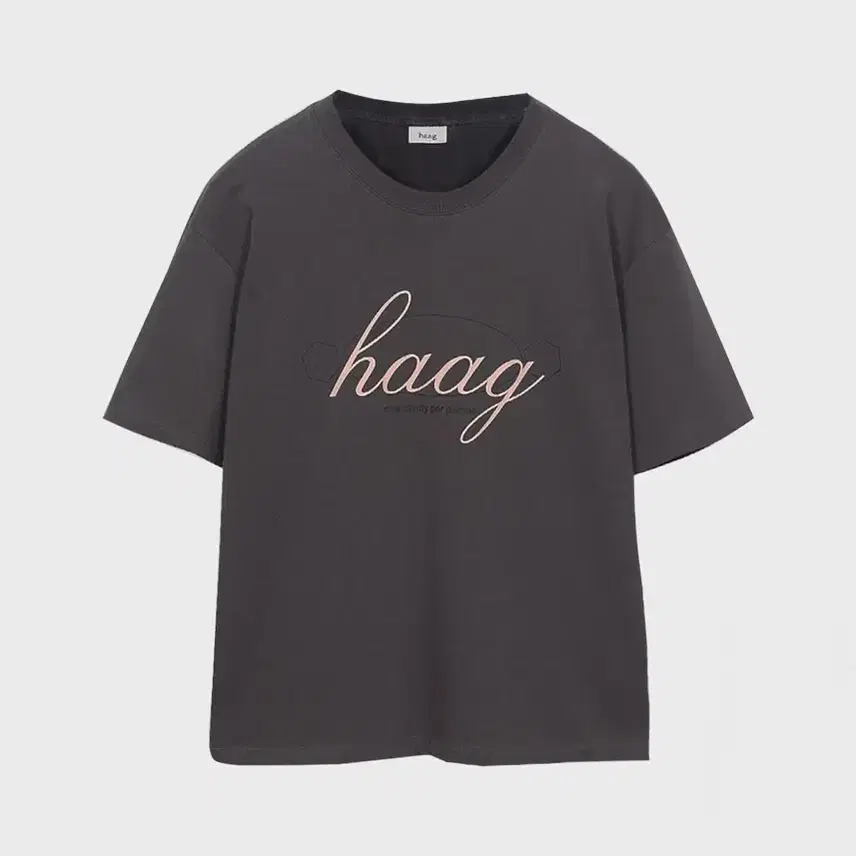 (새상품) 헤이그 a haag box t shirt charcoal