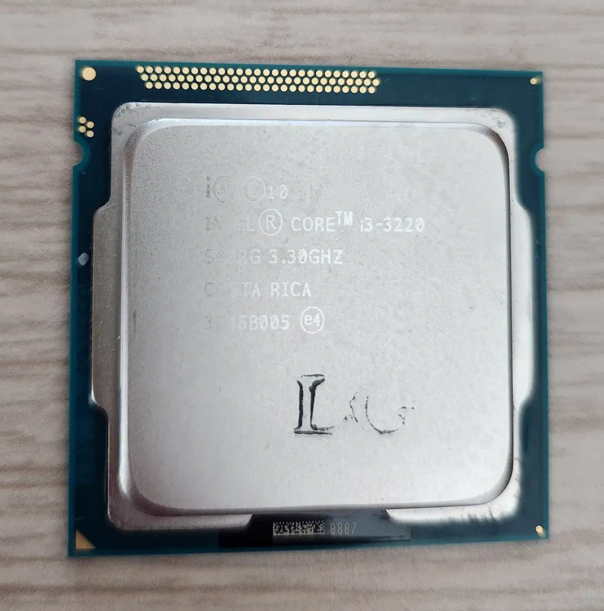 인텔 CPU i3-3220 정상작동 확인