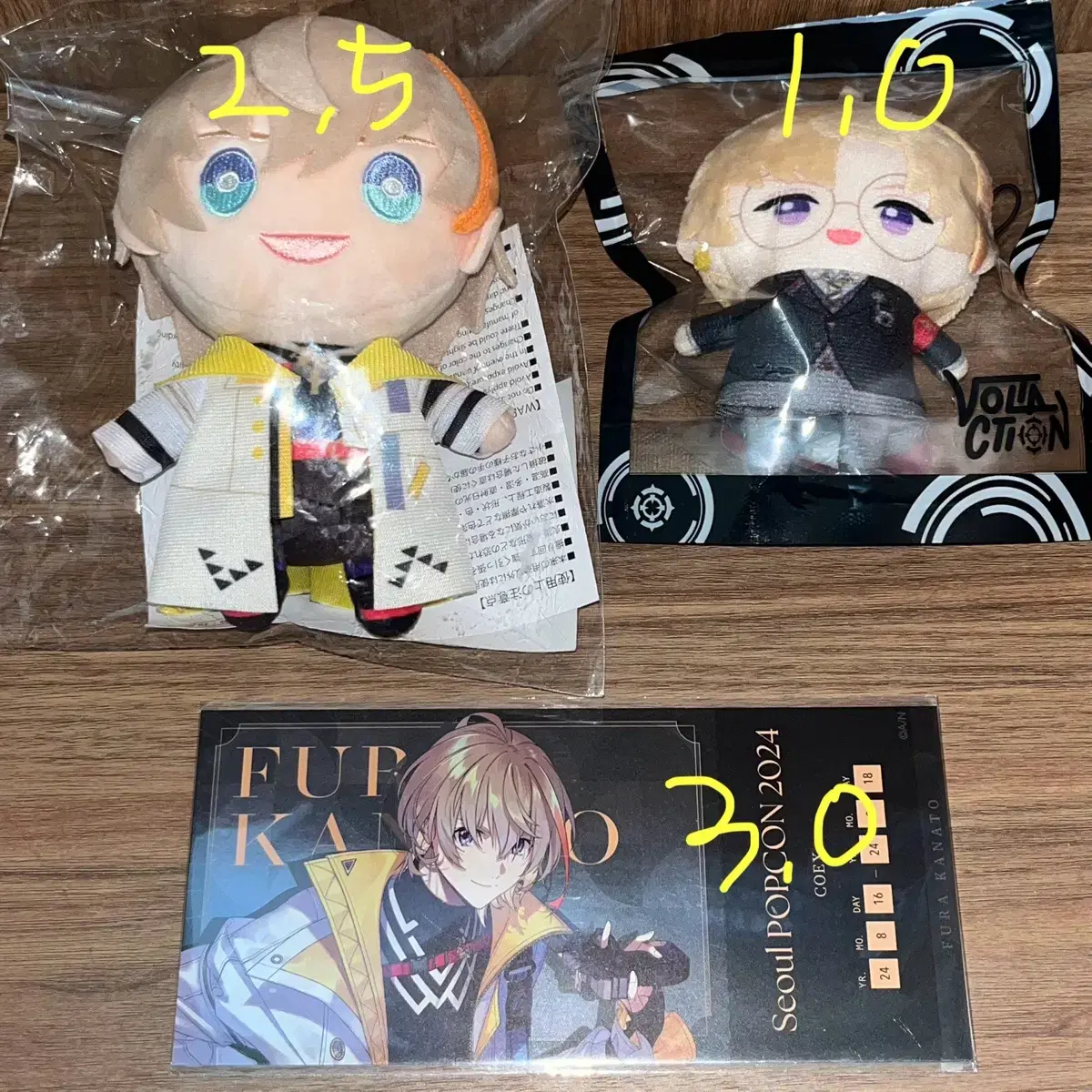 NIJISANJI Fuura Kanato Goods in Bulk