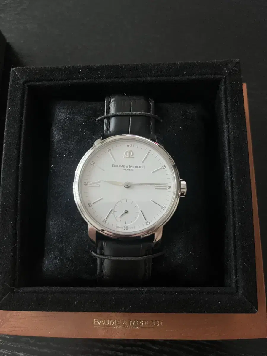 보메메르시에 Classima 기계식수동 남성용스틸 42mm 65495