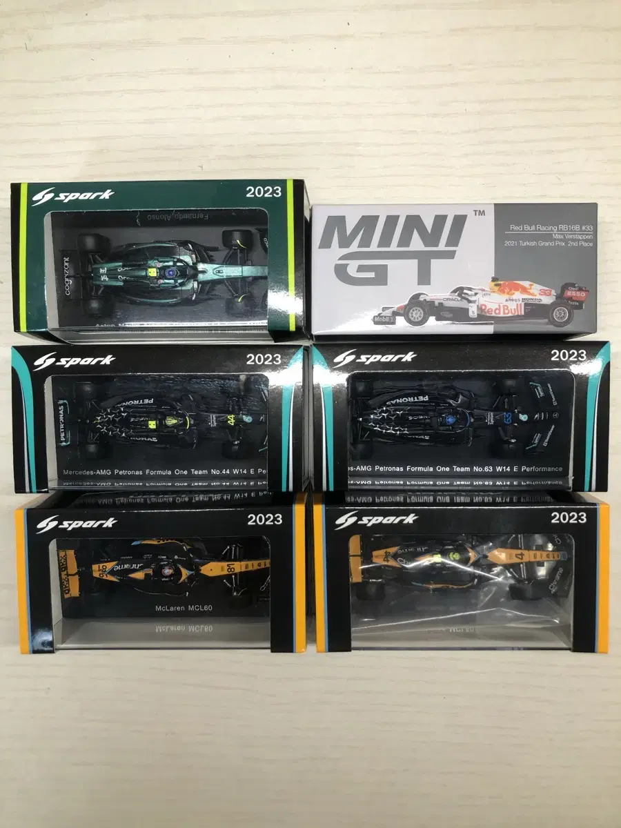 스파크 F1머신 1:64