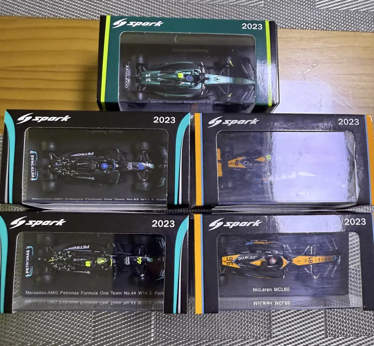 스파크,미니지티 F1머신 1:64