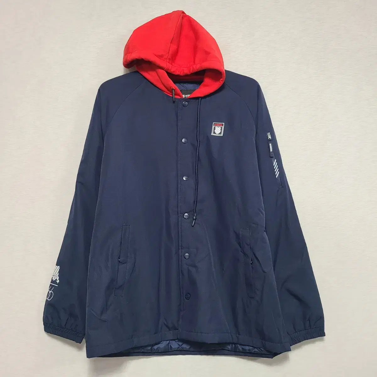 Casey's Navy Hooded Jacket Unisex100-105 ㅡ1118