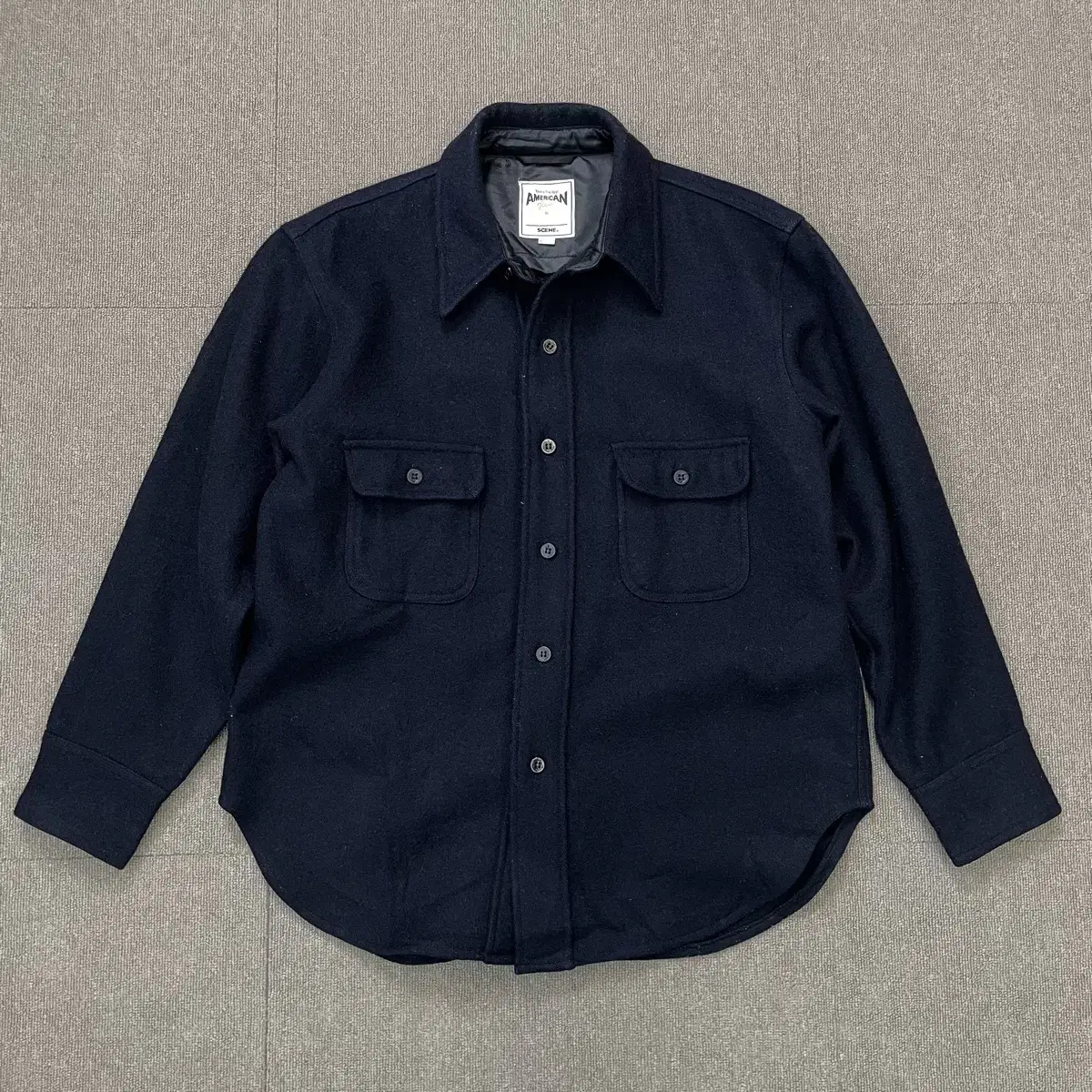 SCENE japan Wool workshirt m