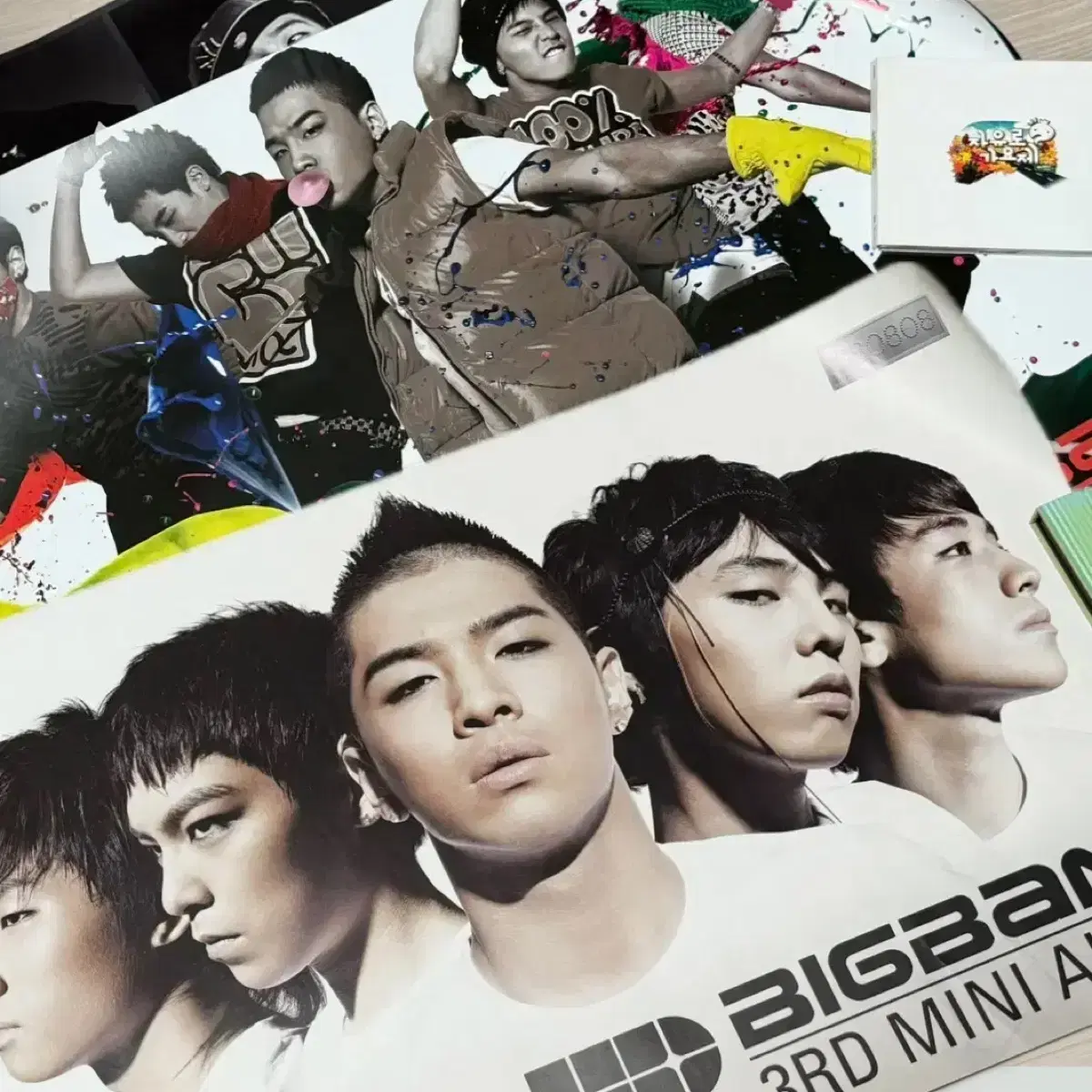 Big Bang album poster Photography official goods G-Dragon taeyang Daesang Top Bromide