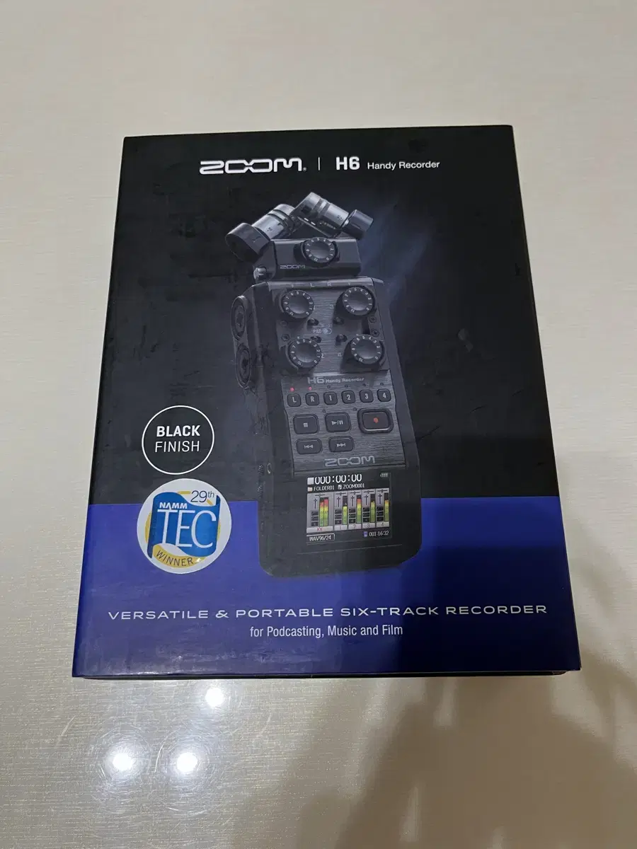 ZOOM H6 Black Edition + EXH-6