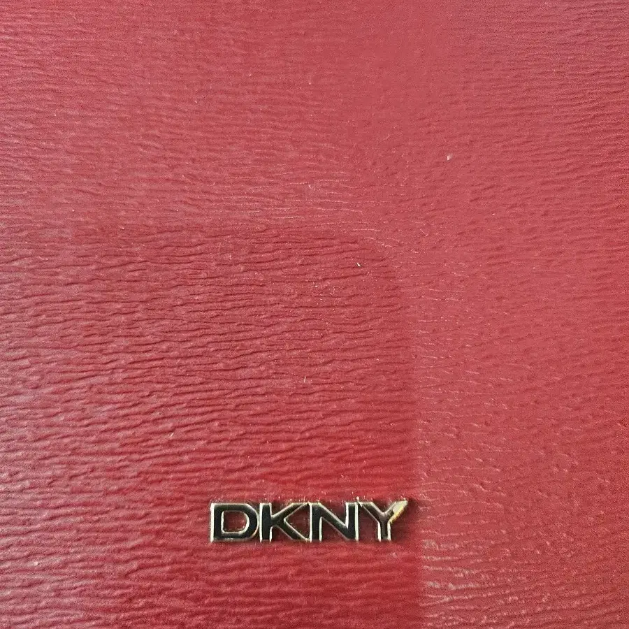 새제품 DKNY 빨강 숄더백