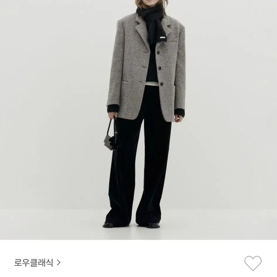 로우클래식 ALPACA WOOL BLAZER