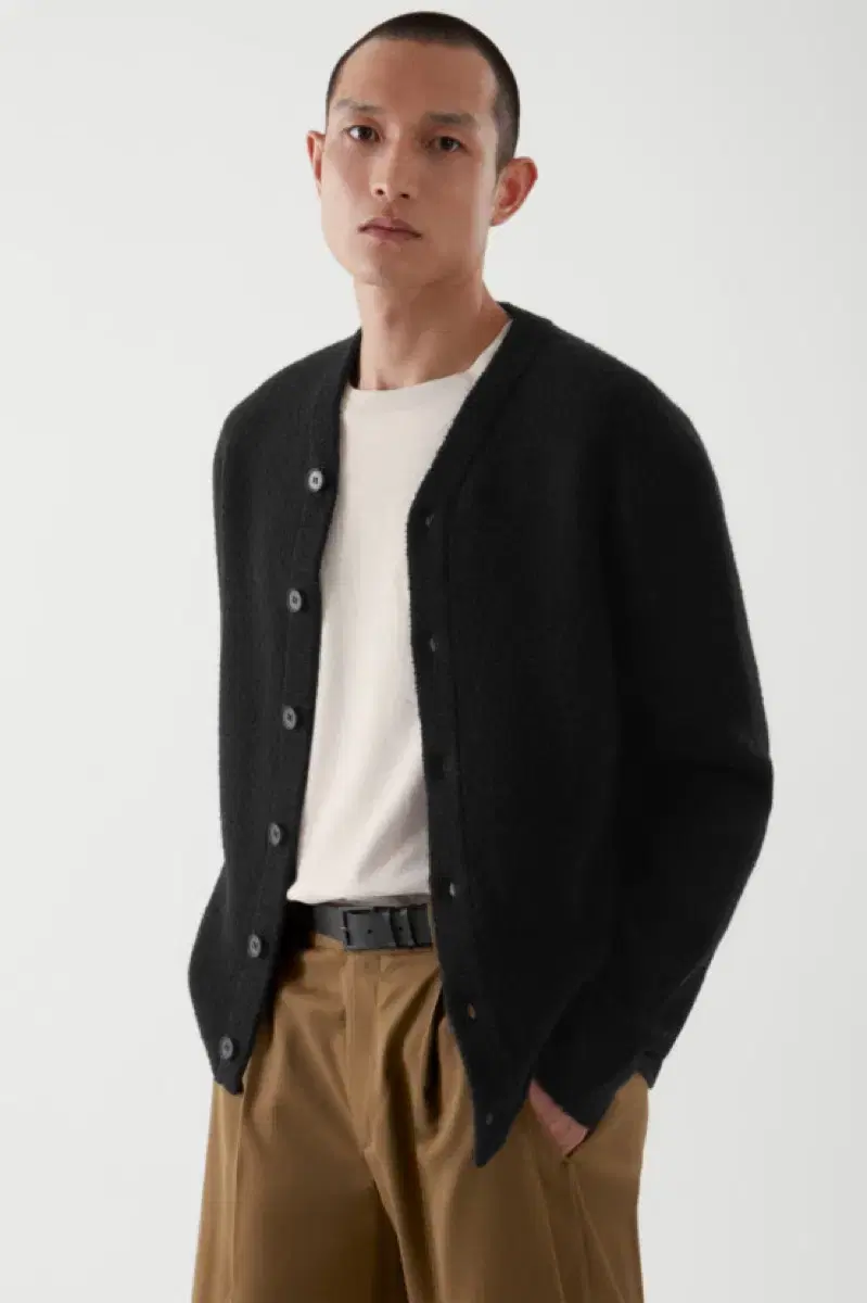 Course Regular Fit Cardigan Black M (105-108)