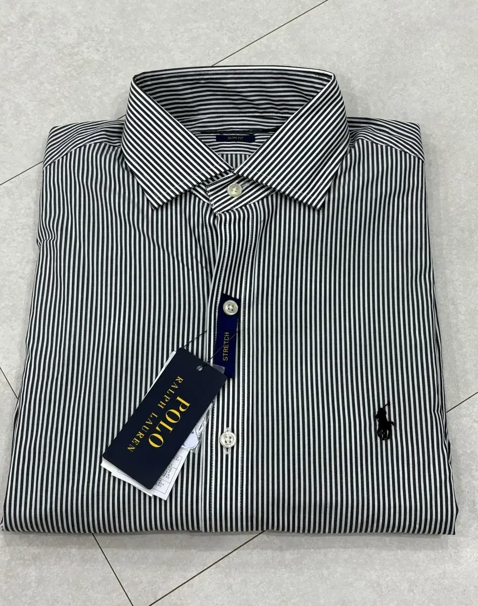 [NEW]Polo Ralph Lauren Striped Poplin Shirt