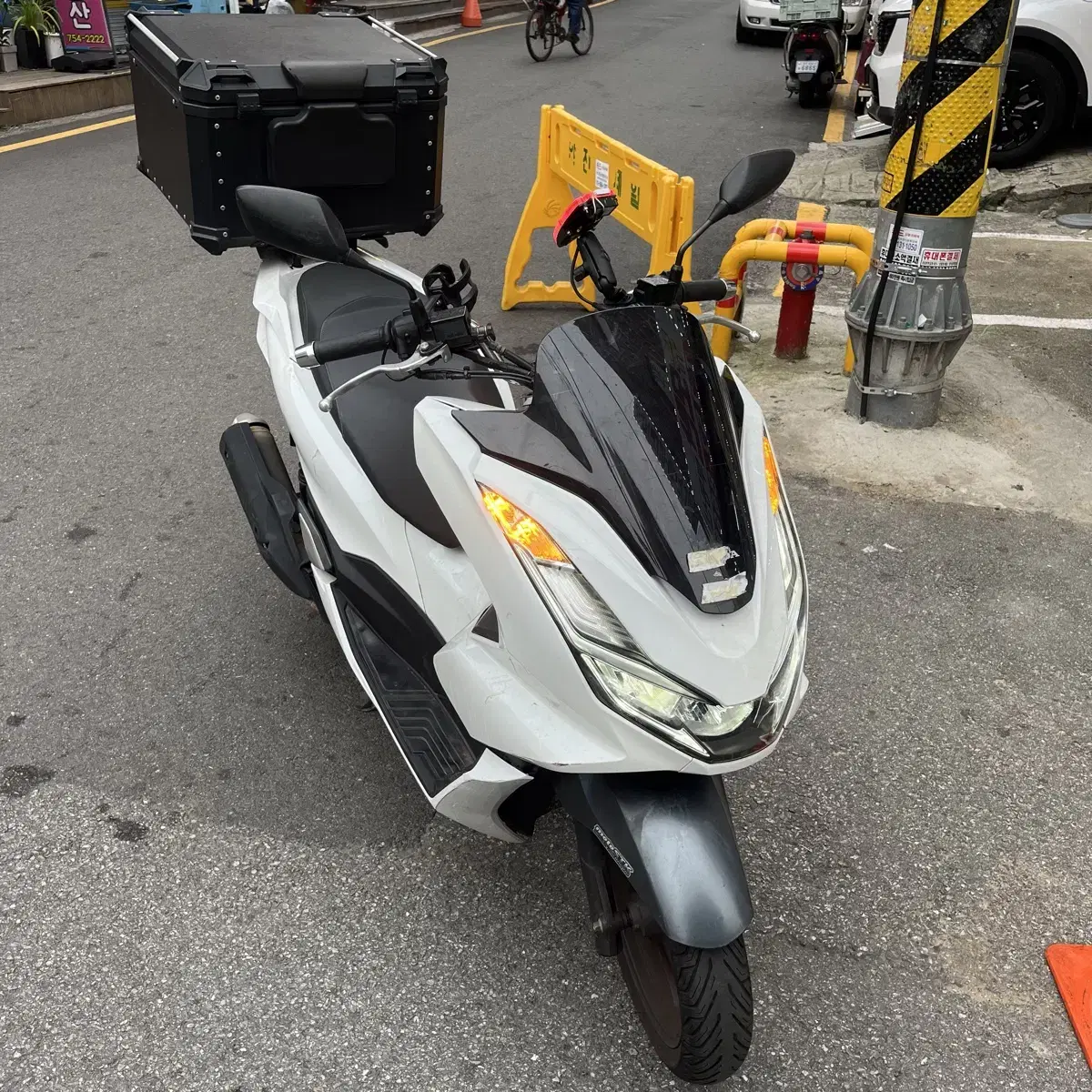 2021년식 PCX125 ABS모델 배달셋팅