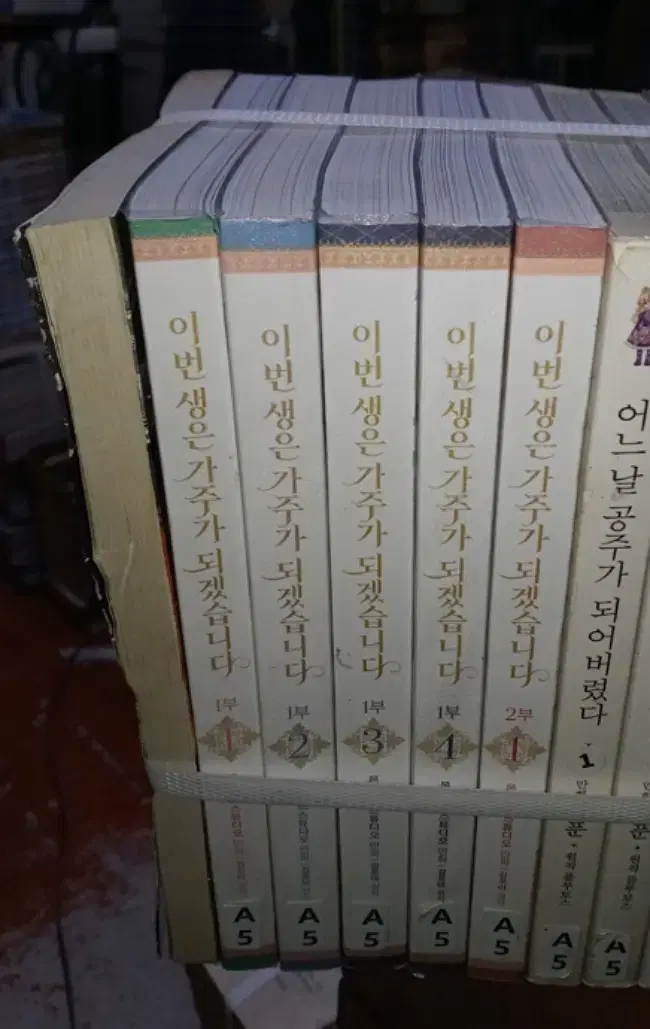 이번 생은 가주가 되겠습니다 1부 1-4 완/2부 1권(총 5권)