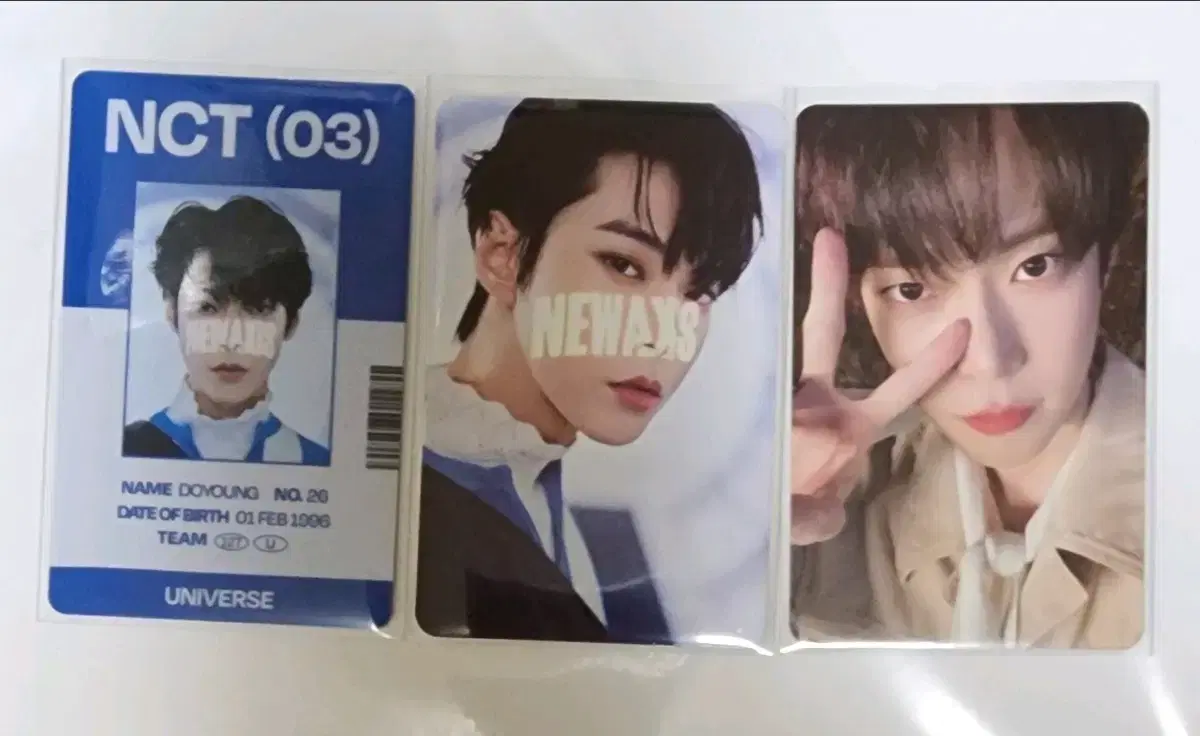 NCT NCT Universe ID kard Photo Card Set doyoung photocard Full Set