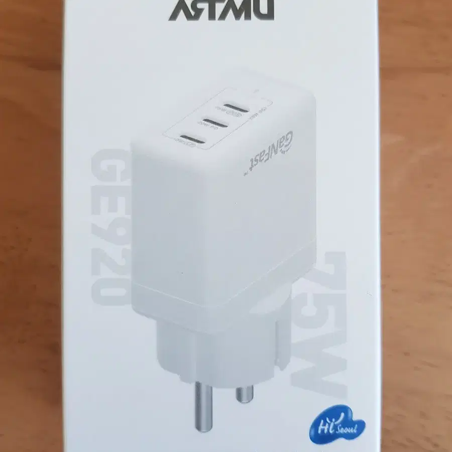 아트뮤 USB PD 75W PPS GaN 접지 멀티 초고속 GE920