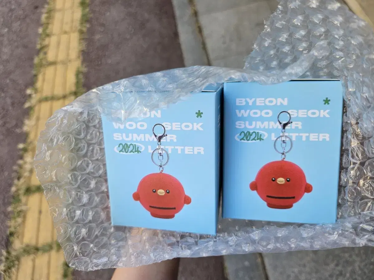 Byun Wooseok Mailbox keyring Unpublished