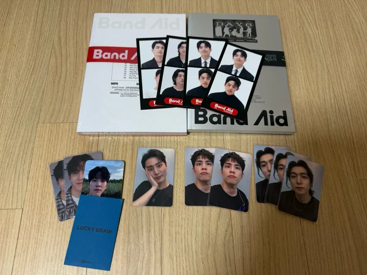 Day 6 Bandaid sealed + musicplant unreleased photocard