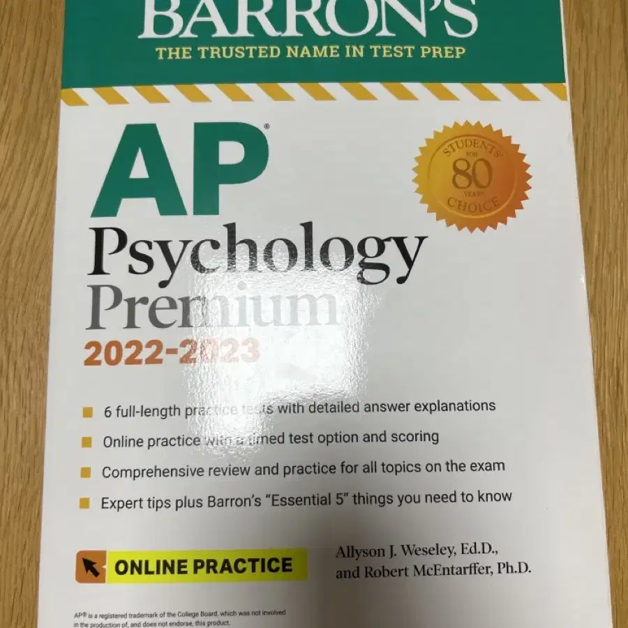 Barrons ap psychology premium