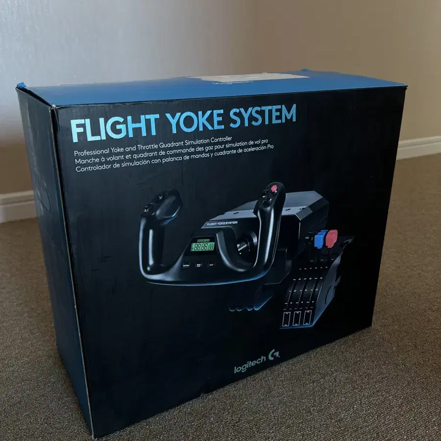 로지텍 플라이트 요크 시스템 Flight Yoke System