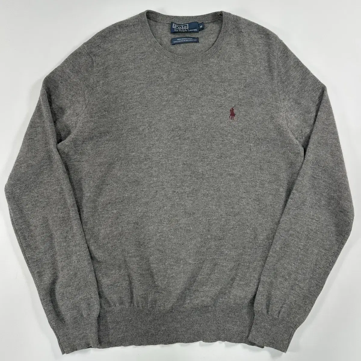 Polo Ralph Lauren Light Gray Wool Sweater