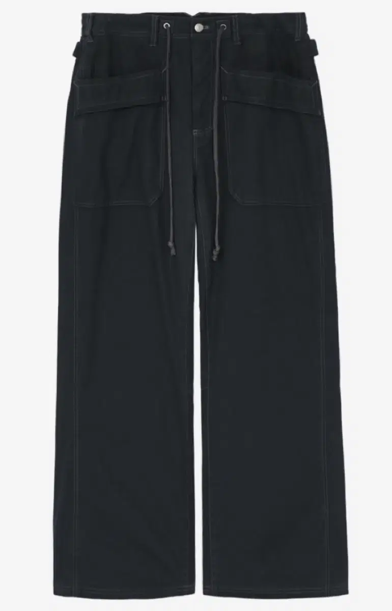 [3]Polyester Para Pants Dark Navy