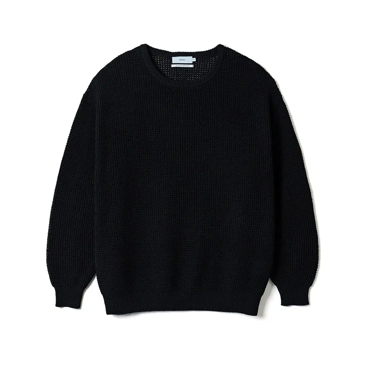 GrafPaper LINEN SOLOTEX KNIT CREW NECK