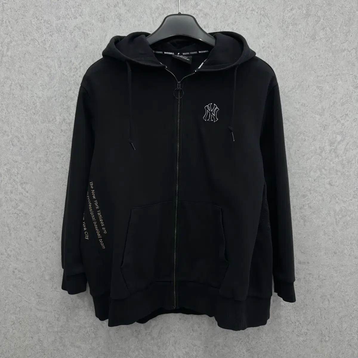 85 MLB Men's Overfit Hoodie Zip Up