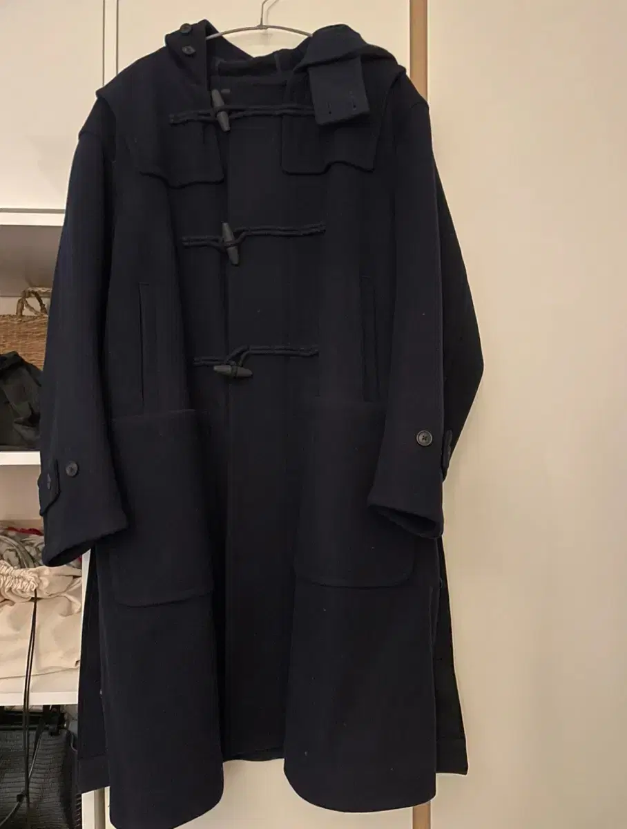 Uniqlo Jilsander Duffel Coat Navy L