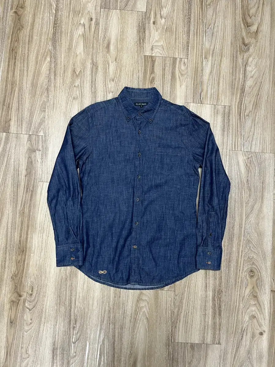 Flared jin denim shirt 95