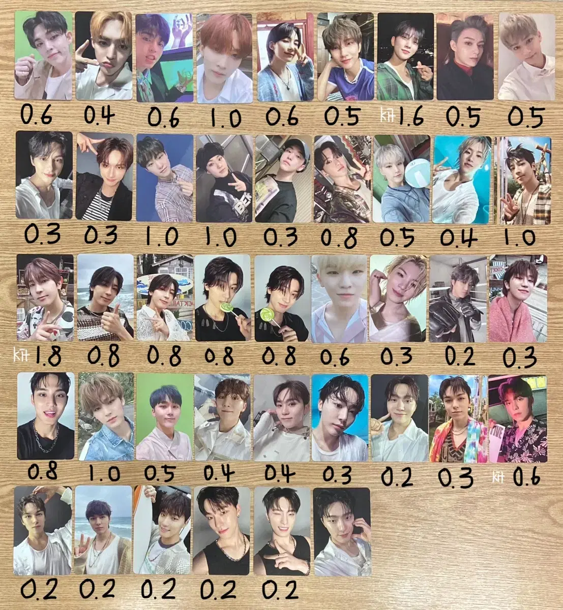 Seventeen photocard album Component WTS