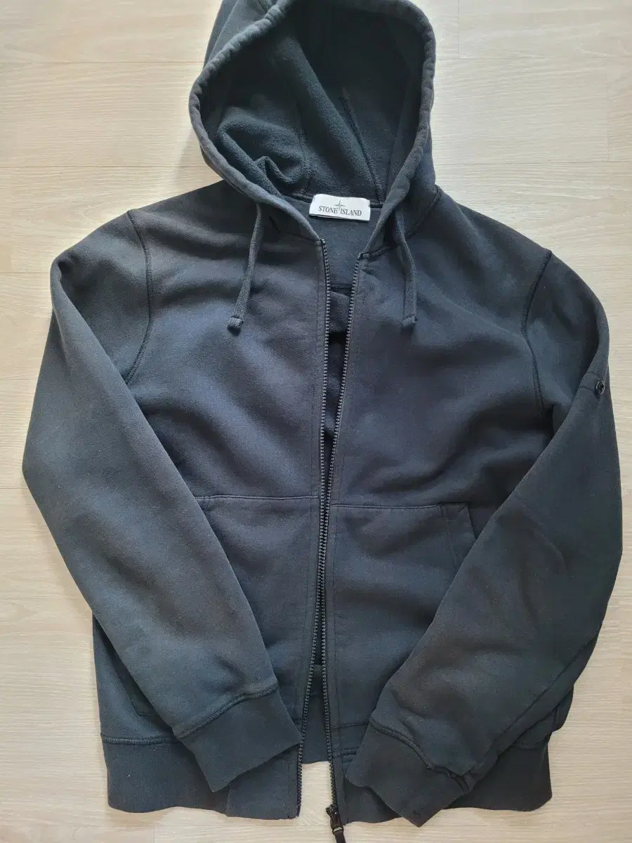 Stone Island Hooded Zip-Up, size M