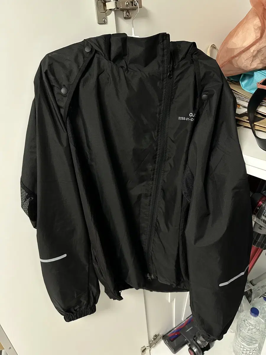 오호스 바람막이 Separable Windbreaker / Black