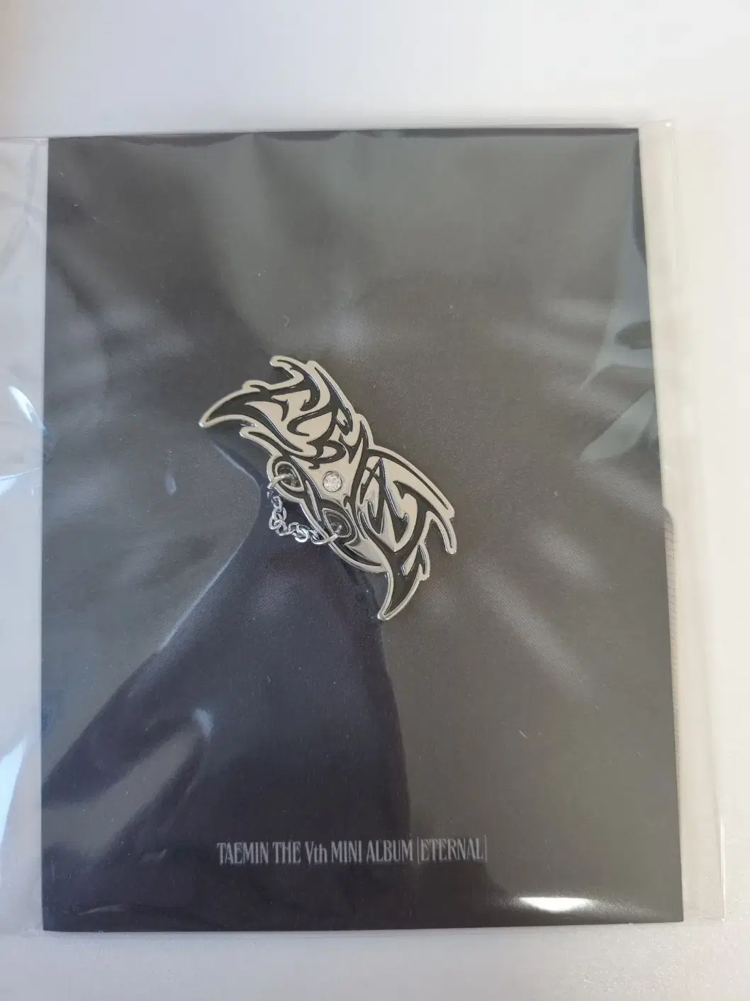 Taemin Exhibition Badge Unsealed