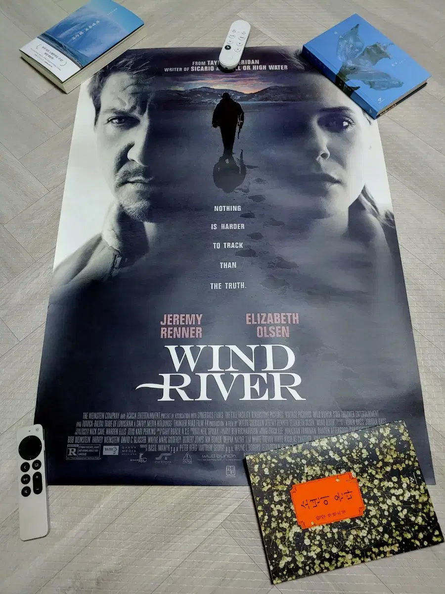 Wind River poster 530x760 size through ground shipping