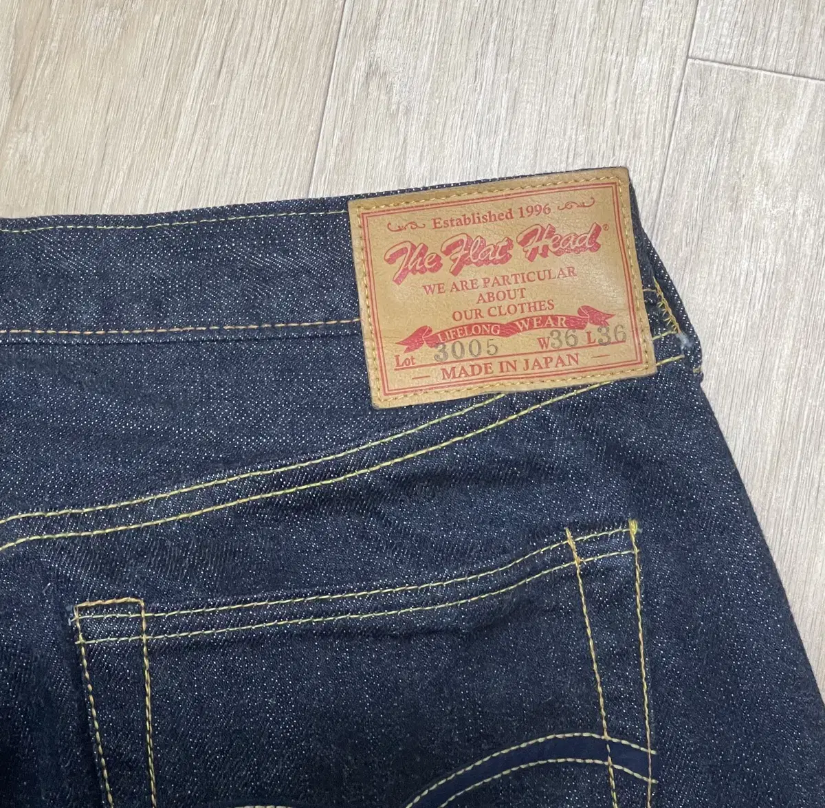 Flathead THE FLAT HEAD FN-3005 Denim