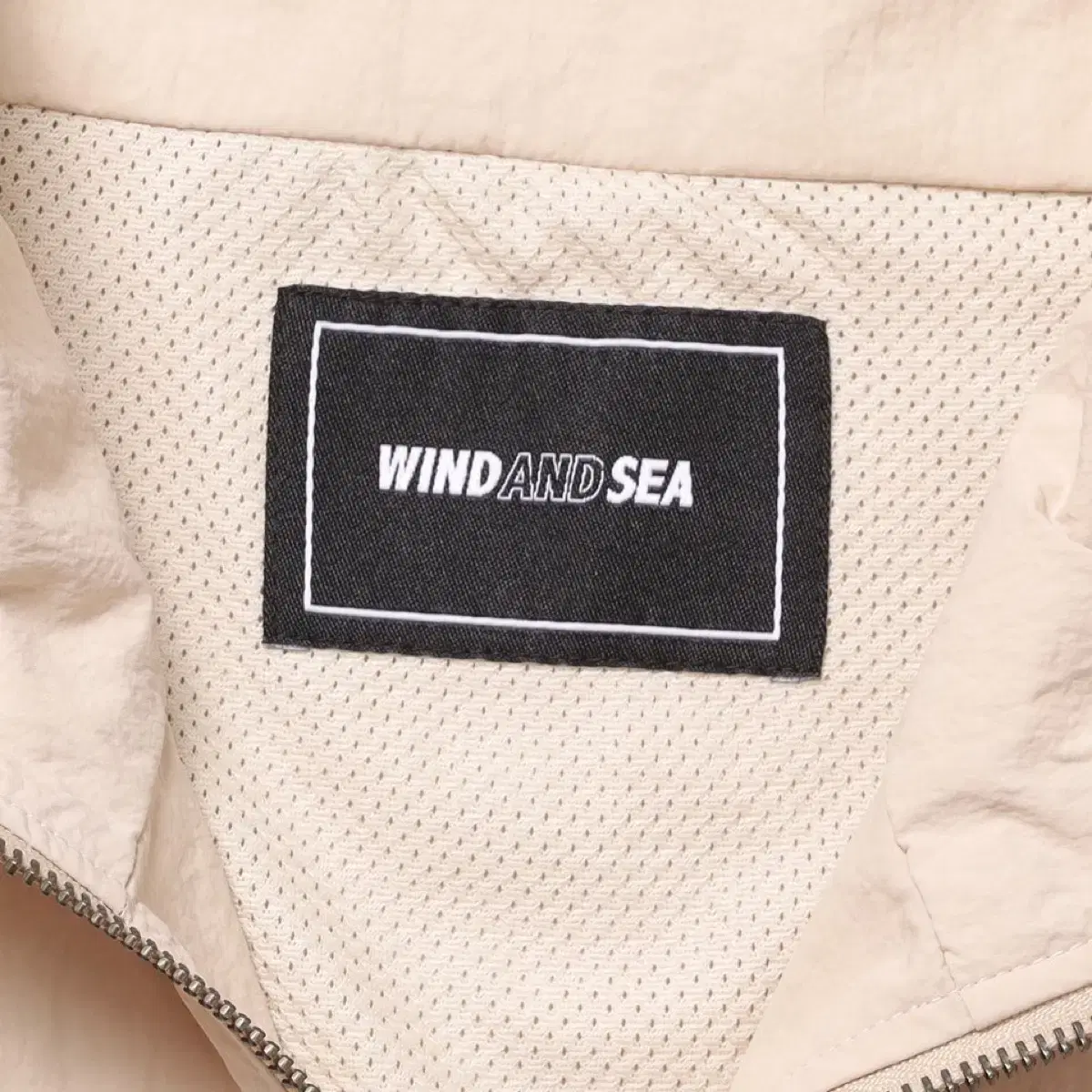 WIND AND SEA Nylon Zip Up Vest