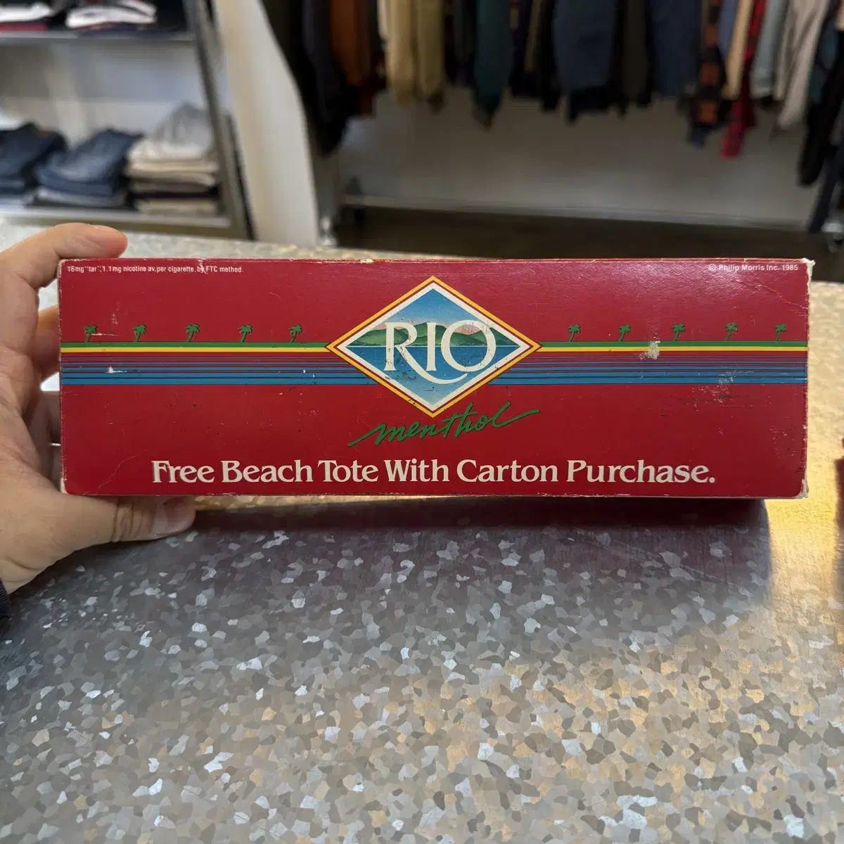 Deadstock Philip Morris Inc. 1985 Beach Tote